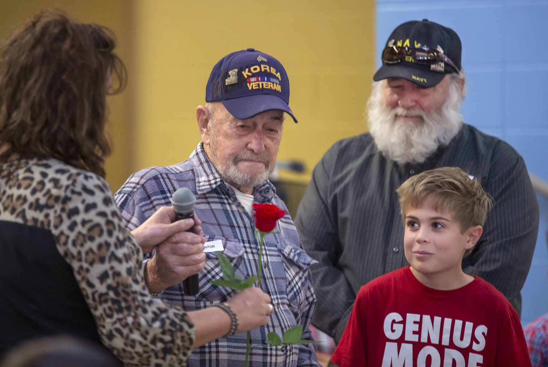 Summerfield Elementary thanks its veterans